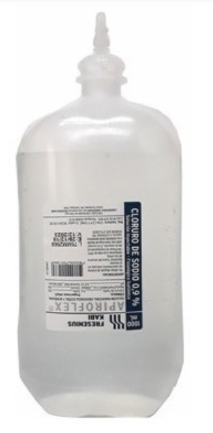 Suero fisiológico 0,9% (cloruro de sodio) 500ml