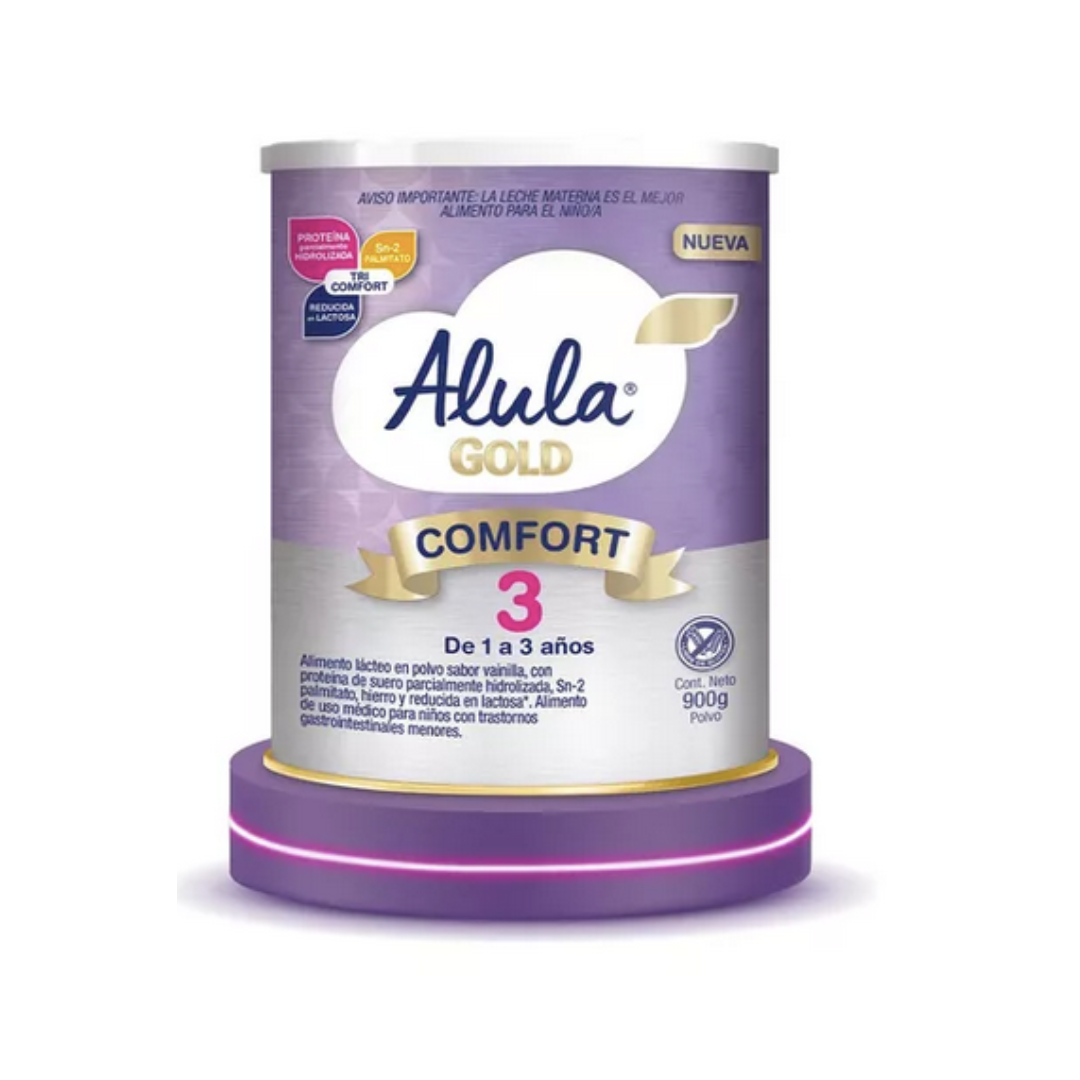 Leche En Polvo Alula Comfort Gold 3 - 900