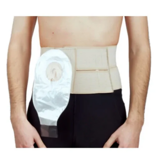 Blunding colostomy belt