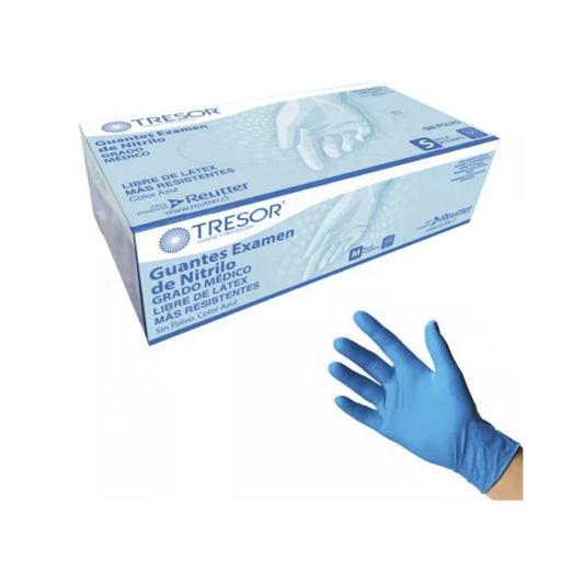 Nitrile gloves box X 100 Units Tresor