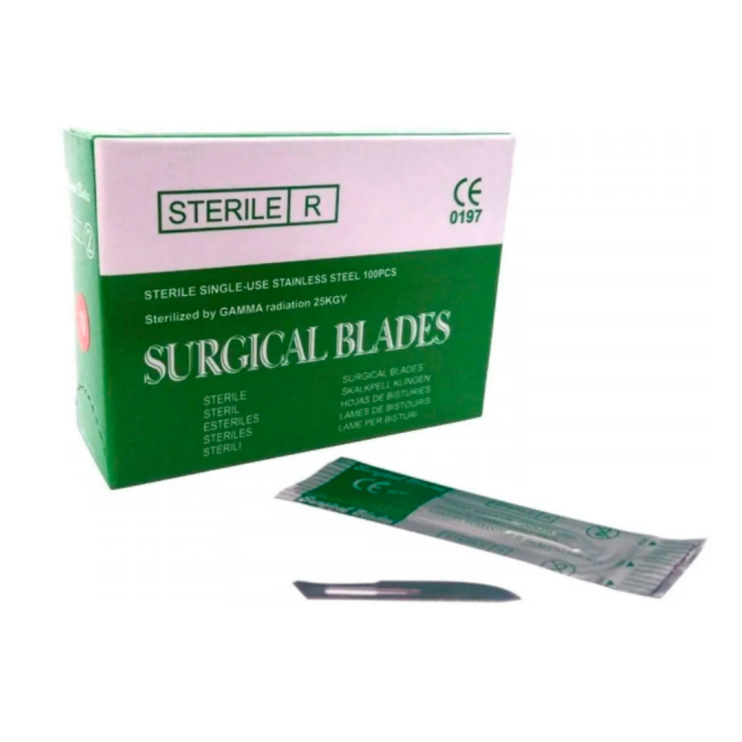 Scalpel blade box X 100 Units