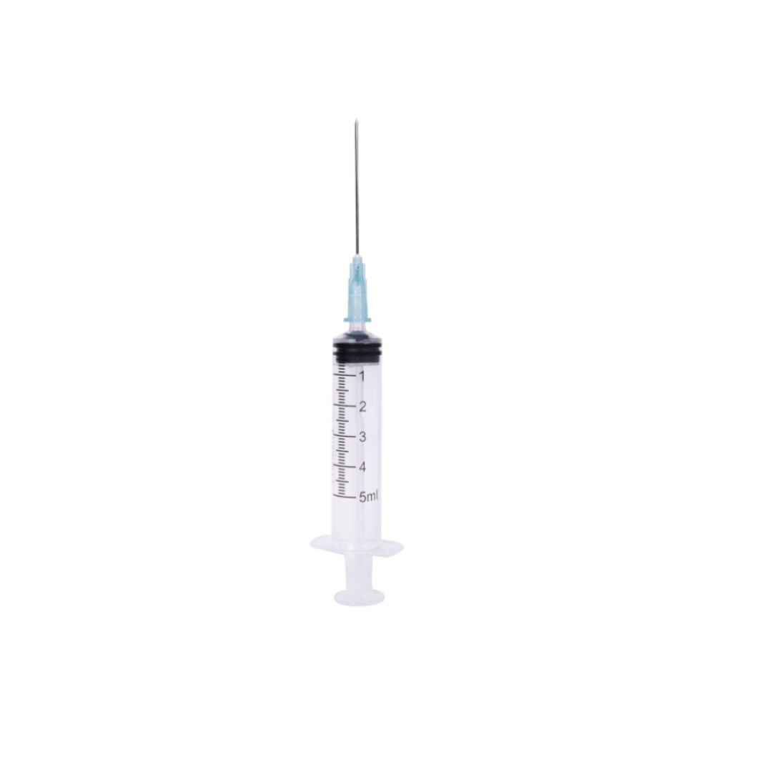 5cc disposable luer lock syringe 21 x 1 1/2 C/A UNIT