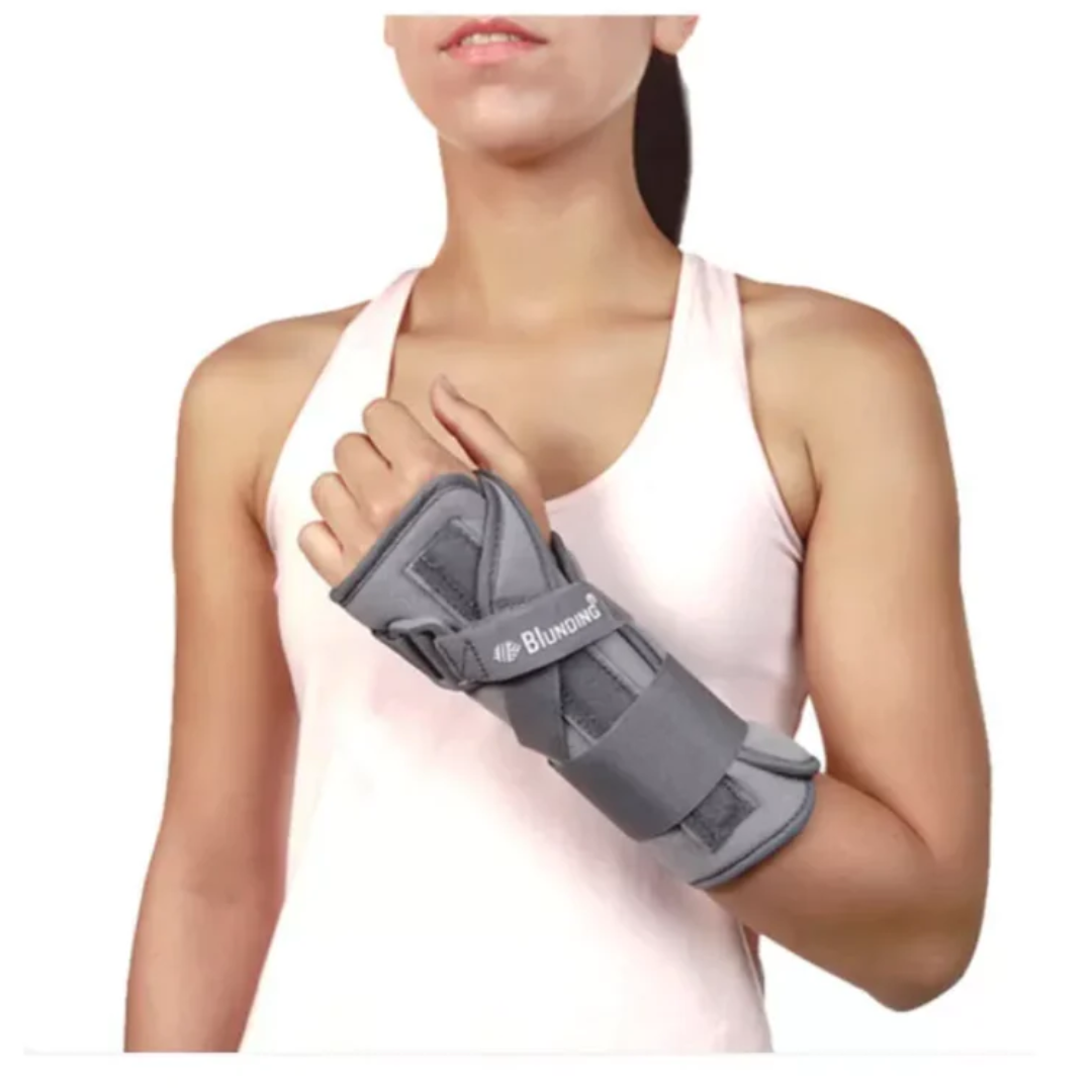 Wrist Orthosis With Palmar Dorsal Bunding Splint