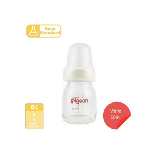 Mamadera de vidrio 50ml Pigeon