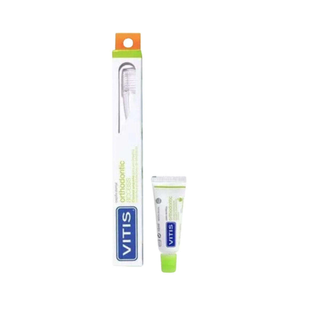 Vitis orthodentic toothbrush + paste 15ml